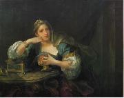 William Hogarth Sigismunda Mourning over the Heart of Guiscardo Spain oil painting artist